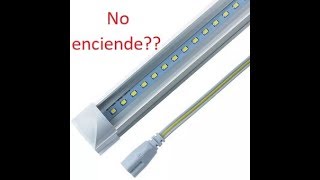 Lampara LED no enciende [upl. by Adnohsel546]