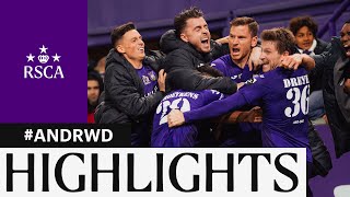 HIGHLIGHTS RSC Anderlecht  RWDM  20232024 [upl. by Enybor]