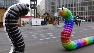 Wormet io Slither io in real life Season 2 [upl. by Aimas]