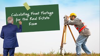 Calculating Front Footage for the Real Estate Exam with Global Real Estate School [upl. by Jahdai25]