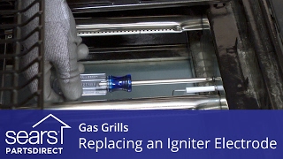 Replacing an Igniter Electrode on a Gas Grill [upl. by Adnana]