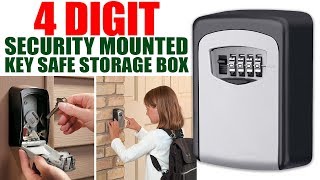 How to Reset the Combination of 4 Digit Keysafe Lock Box [upl. by Meneau361]