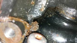 Audi Q7  coolant leak from engine valley part2 [upl. by Hafler]