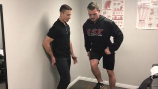 Single Leg Step Down Exercise [upl. by Hayden915]