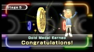 Wii Play  9 Stages  All Gold Medals Earned [upl. by Ellehsat]